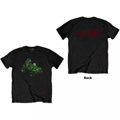 Buy Gorillaz Unisex T-Shirt: Group Green Geep (Back Print) (Large) • 17.49£