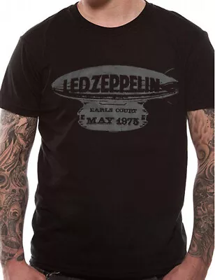 Buy Led Zeppelin T Shirt OFFICIAL Earls Court May  1975 Small NEW • 12.99£