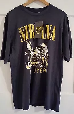 Buy Nirvana In Utero Tour New Fashionable T-Shirt Vintage Style/Size: S/Licensed Pro • 13£