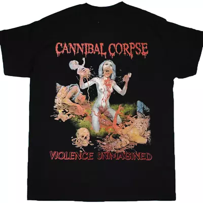 Buy Cannibal Corpse Violence Unimagined T-Shirt Short Sleeve Black S To 5XL BE1956 • 19.47£