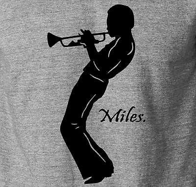 Buy MILES DAVIS T-Shirt Retro Vintage Jazz Trumpet Silhouette Soul S-6XL Cotton Tee  • 15.80£