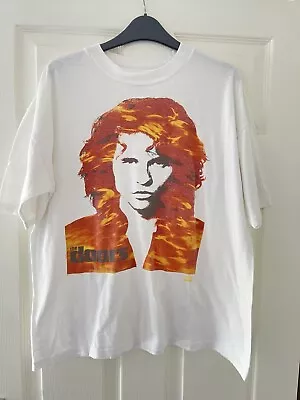 Buy The Doors Vintage 1991 Movie T Shirt Val Kilmer Size XL Oliver Stone Retro 90s • 59.99£