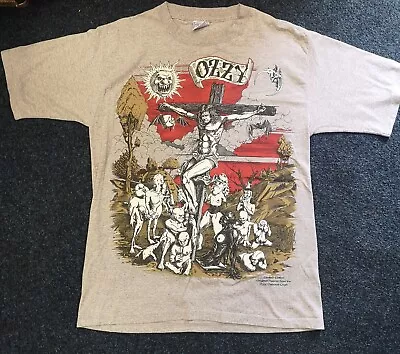 Buy Ozzy Osbourne Vintage T Shirt LIMITED EDITION Large RARE From The Crypt Ex Cond • 130£