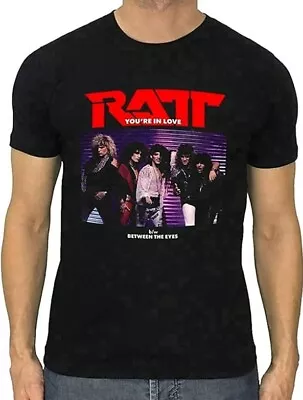 Buy Rare Ratt T-Shirt You'Re In Love 1985 Heavy Metal Band Cotton Black Tee Shirt • 15.86£