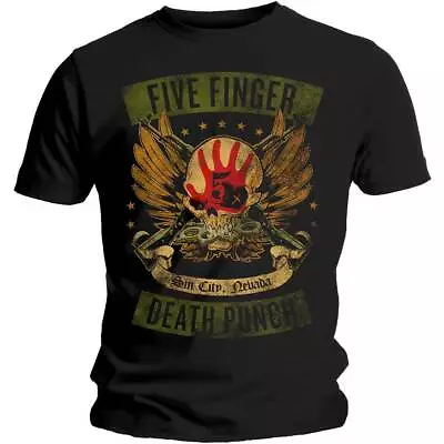 Buy Five Finger Death Punch - Locked & Loaded - Unisex Official Licenced T-Shirt • 16.45£