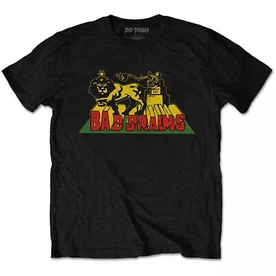 Buy Bad Brains T Shirt Lion Crush Band Logo Official Mens Black XXL • 16.56£