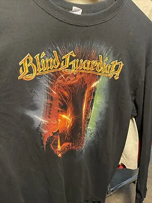 Buy Blind Guardian 2015 Tour LS Shirt Large Beyond The Red Mirror • 45.75£