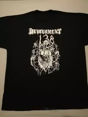 Buy Devourment Molesting The Decapitated T-Shirt Cotton Black Unisex S To 5XL DA101 • 18.62£