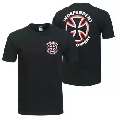 Buy INDEPENDENT TRUCK CO' Skateboard T Shirt - Bauhaus Cross / Black Tee SMALL • 16.79£