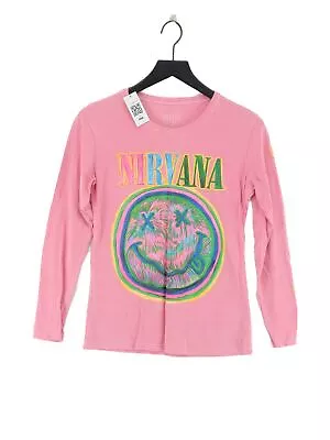 Buy Nirvana Designs Men's T-Shirt M Pink Graphic 100% Cotton Basic • 17.70£
