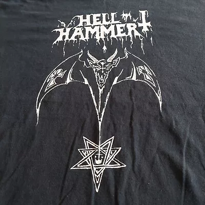 Buy HELL HAMMER T-Shirt Size XL Death Thrash Metal • 56.02£