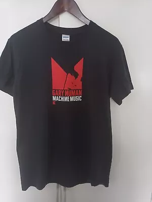 Buy Gildan Gary Numan Machine Music Tour T-shirt 2012 Great Condition Free Uk P+p • 21.50£