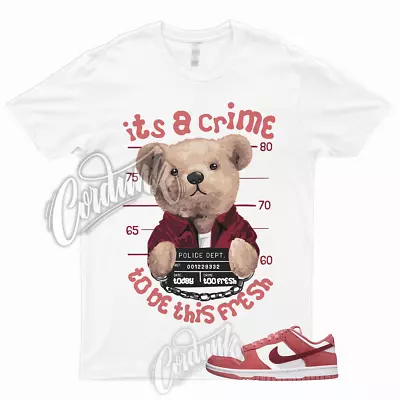 Buy CRIME T Shirt For Dunk Valentines Day Low WMNS Team Red Adobe Air Dragon Force 1 • 17.64£