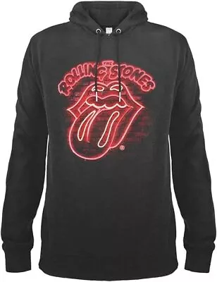 Buy Official Amplified The Rolling Stones Neon Sign Unisex Hoodie Hooded Sweatshirt • 44.95£