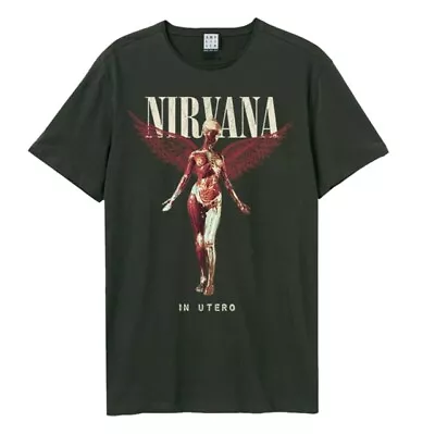 Buy In Utero Colour Amplified Vintage Charcoal  T Shirt • 22.98£