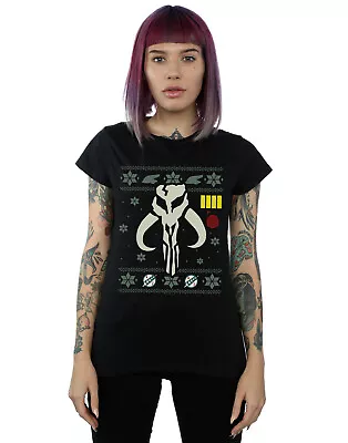 Buy Star Wars Women's Christmas Bantha Skull T-Shirt • 13.99£