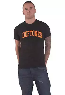 Buy Deftones T Shirt College Band Logo Around The Fur New Official Mens Black M • 18.95£