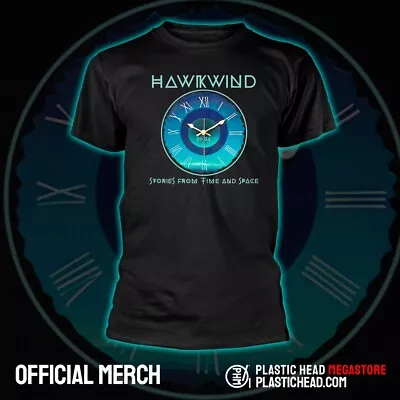 Buy HAWKWIND - 'STORIES FROM TIME AND SPACE' Black T-Shirt - PH13487XXL • 15.99£