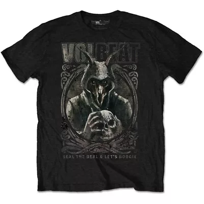 Buy Volbeat - Goat With Skull Band T-Shirt - Official Band Merch • 20.36£