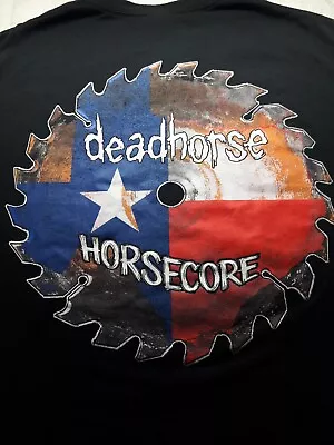 Buy DEAD HORSE THRASH METAL ROCK CONCERT T-SHIRT New Design DRI Exodus Slayer • 37.05£