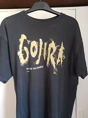 Buy Gojira T Shirt In The Wilderness Rare Out Of Print Collactable Size L • 15£