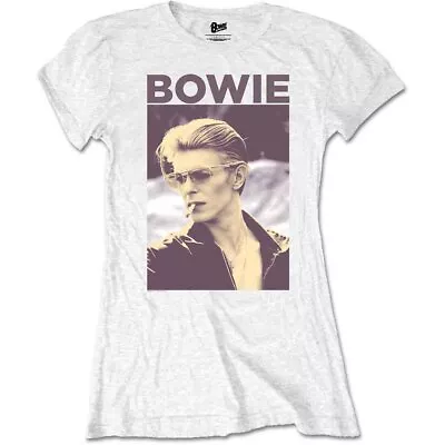 Buy David Bowie Women's BOWTSP01LW02 T-Shirt, Multicoloured, Medium • 14.99£