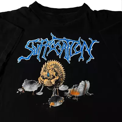 Buy Suffocation Effigy Of The Forgotten T-Shirt Cotton Black Men S To 2345XL BE1213 • 19.50£