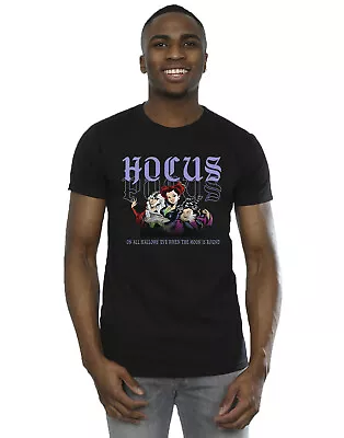 Buy Disney Men's Hocus Pocus Hallows Eve T-Shirt • 14.98£