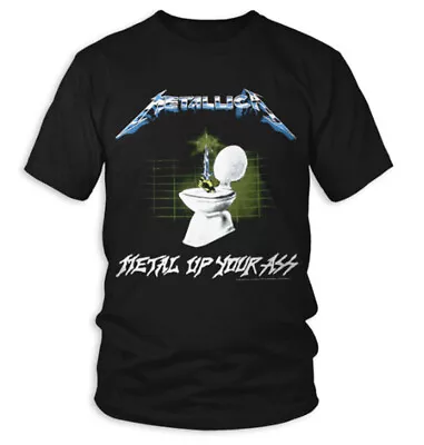 Buy Metallica Metal Up Your Ass Black Official Tee T-Shirt Mens • 15.33£