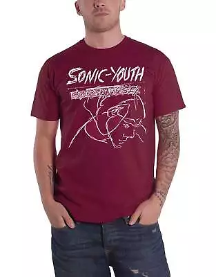 Buy Sonic Youth T Shirt Confusion Is Sex Album Band Logo New Official Mens Red XXL • 18.95£