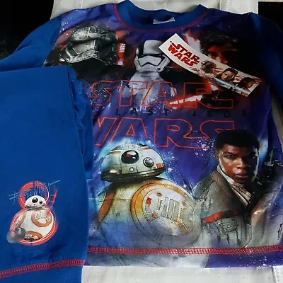 Buy  Disney Star Wars Boys Or Girls Pyjamas.  Brand New.  Size 4 To 5 Years Of Age F • 7.99£