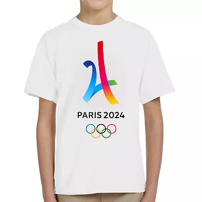 Buy Olympics Games 2024 Adult Kids T-Shirt Pariss France Gaming Unisex T Shirt • 11.49£