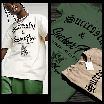 Buy Gangster T-shirt Suckerfree Urban Hip Hop Hustle Mafia Mob Thug White Tee  • 18.63£
