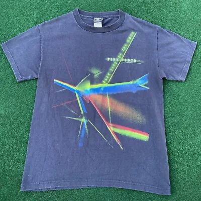 Buy Y2K Pink Floyd Dark Side Of The Moon AOP 2008 Band Tee Rock Wear Size Small • 37.33£