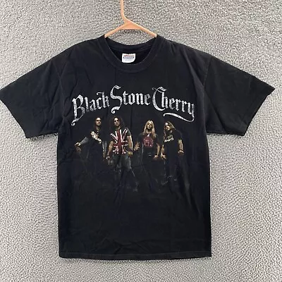 Buy VINTAGE Black Stone Cherry T Shirt Men Medium Black Heavy Metal Band Y2K 00s • 13.99£