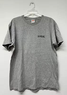 Buy SUPREME Stax Records Logo Tee Size Large Grey 2012 Fall Winter • 60.46£
