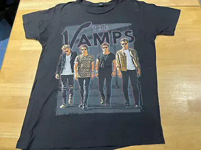 Buy The Vamps T-shirt 2015 Concert Tour Graphics Black Tshirt - Unisex/Men's Sz M • 10.74£