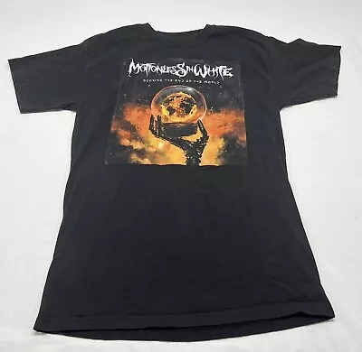 Buy Motionless In White T-Shirt - Scoring The End Of The World Medium - FLAW • 21.85£