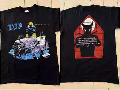 Buy DIO T-Shirt, Vintage 1987 Dio Dream Evil Tour T-Shirt, Dio Heavy Metal Band Tee • 7.46£
