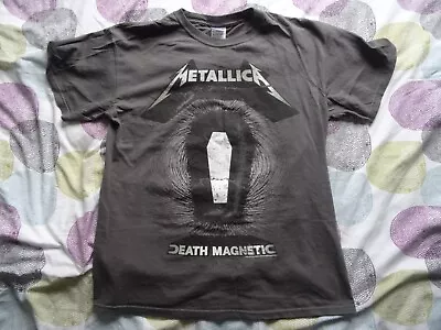 Buy Official Metallica Death Magnetic Tour T Shirt  Medium VGC • 14.99£