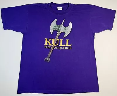 Buy Vintage Kull The Conqueror 1998 Promo T Shirt XL Kevin Sorbo • 74.64£