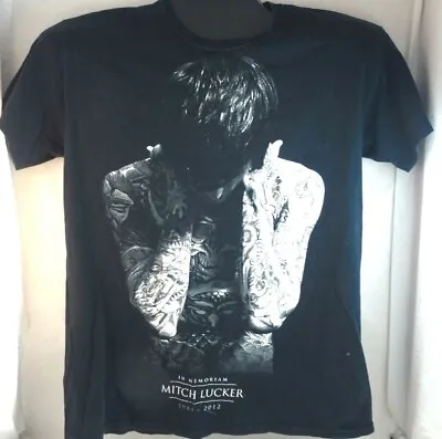 Buy  In Memoriam Mitch Lucker 1984-2012   Suicide Silence  T-Shirt Black Medium  • 32.68£