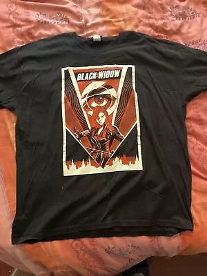 Buy Marvel Black Widow XXL T-shirt • 1.99£