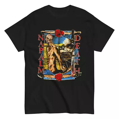 Buy Napalm Death Band Concert Tour Unisex Tee Shirt Cotton Full Size CS481 • 18.62£