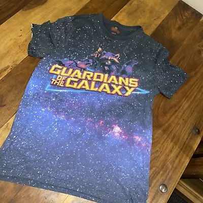 Buy Marvel Guardians Of The Galaxy T-shirt Age 11-12 • 1.50£