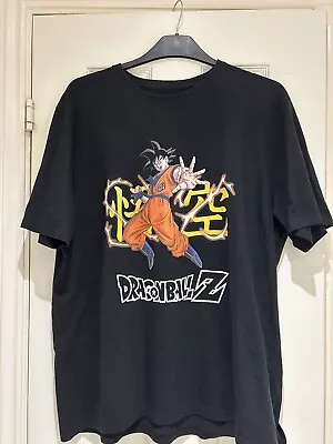 Buy Dragon Ball Z Black T-shirt Size XL. Goku, Saiyan • 5.99£