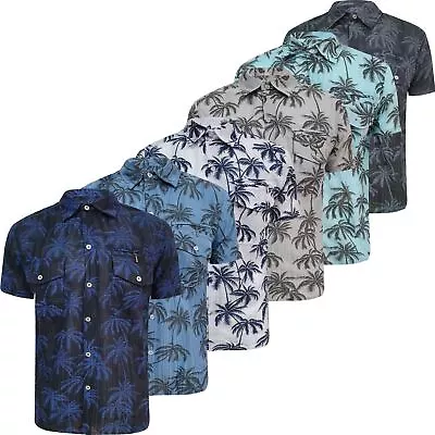 Buy Mens Hawaiian Shirt Floral Palm Tree Sunset Surf Beach Party Holiday Top New • 8.99£