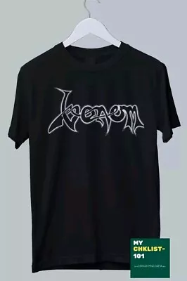 Buy VENOM Men's Medium Black T-Shirt  80s Classic Death Metal Rock Band Music Logo  • 18.64£