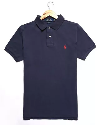 Buy Ralph-Lauren Men Polo Shirt Polo T-Shirt Tops Casual Shirts With Logo Cotton • 18.99£