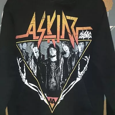 Buy Asking Alexandria Small Hoodie 41inch Chest  • 11.99£